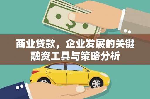 兴城商业贷款，企业发展的关键融资工具与策略分析