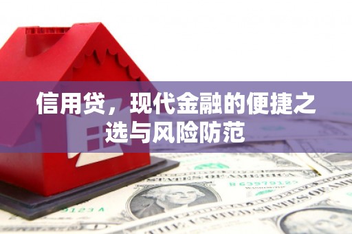 兴城信用贷，现代金融的便捷之选与风险防范