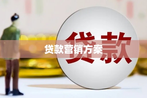 兴城贷款营销方案